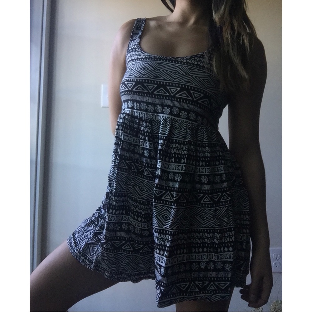 Tribal Print Romper